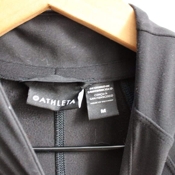 Athleta Women's Black & Blue Salutation Full Zip Jacket Bundle of 2 Size Medium - Picture 4 of 13